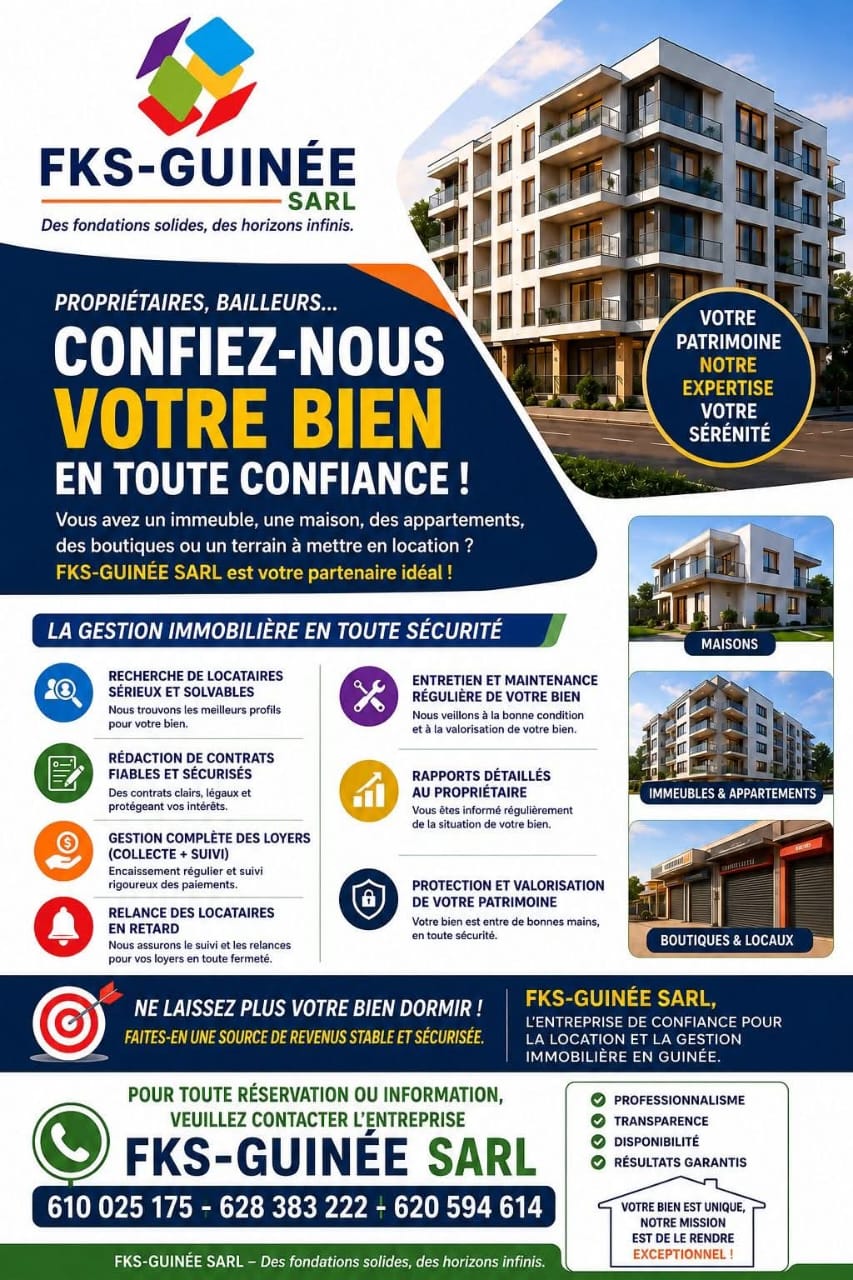 AVIS AUX BAILLEURS ET PROPRIÉTAIRES D’IMMEUBLES !